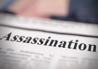 Assassination,Written,Newspaper,Close,Up,Shot,To,The,Text.
