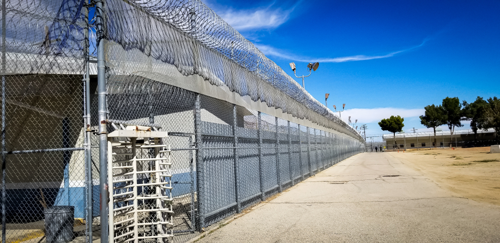 Prison,Fences,And,Turnstile,Of,Mira,Loma,Detention,Center,In