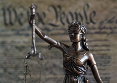 The RNC Just Stepped Into Court to Defend Florida and Democrats Are Furious Dark,Scene,With,Lady,Justice,And,Background,Of,Us,Constitution