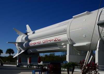 Rocket,Garden,In,Kennedy,Space,Center,,Florida