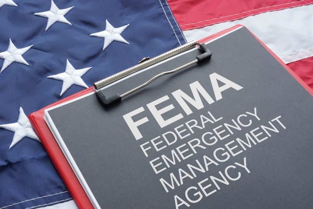 Fema,Federal,Emergency,Management,Agency,Is,Shown,Using,A,Text
