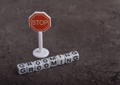 Florida’s AG Just Hit 2,000 Child Predator Arrests and One of Them Was Teaching Science to Kids Grooming,Word,Formed,With,Letter,Beads,And,A,Red,Stop
