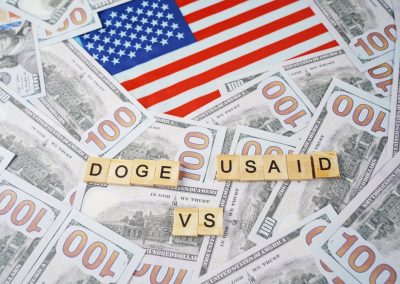 Ron DeSantis Just Said What Every Honest Conservative Knows About DOGE and the Swamp The,Inscription,Doge,Vs,Usaid,On,The,Background,Of,The