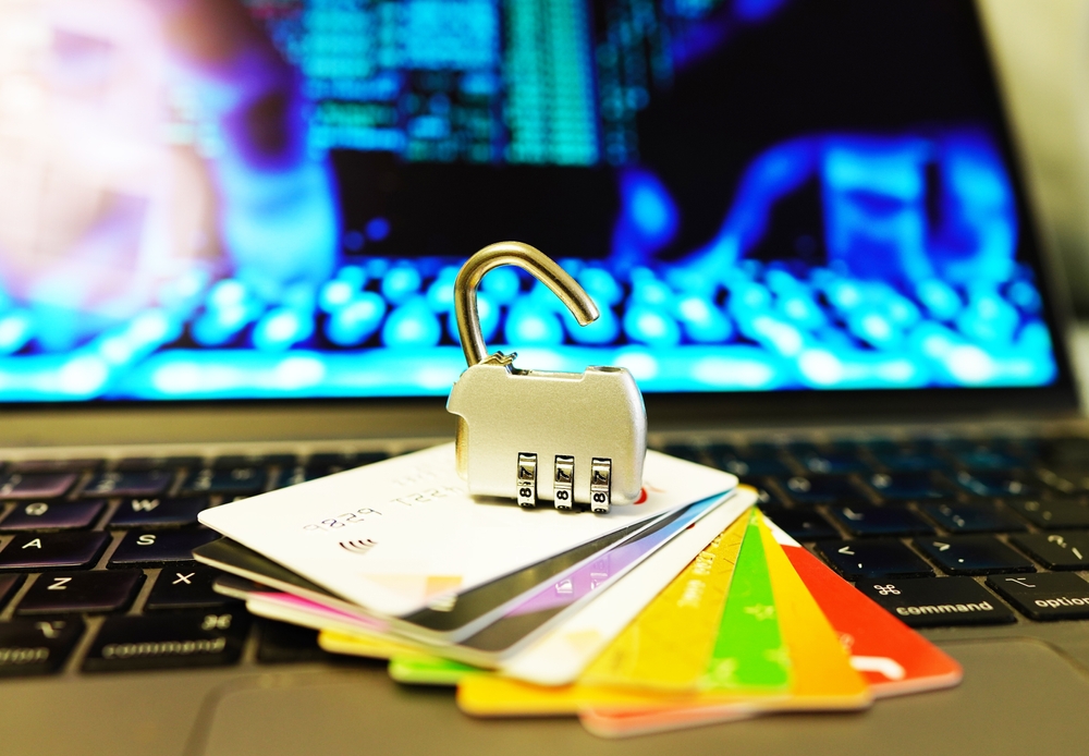 Credit,Card,Padlock.,Security,Lock,To,Plastic,Credit,Cards.,Cybersecurity,