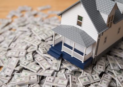 House,Model,On,Heap,Us,Dollar,Banknotes.,Return,On,Investment