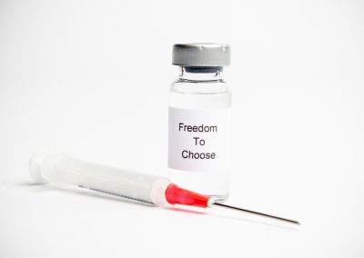 Ron DeSantis Blasted the Man Who Killed His Vaccine Bill and Then Praised Donald Trump for Signing It Vaccine,Concept,,A,Medical,Vial,With,A,Label,Reading,Freedom