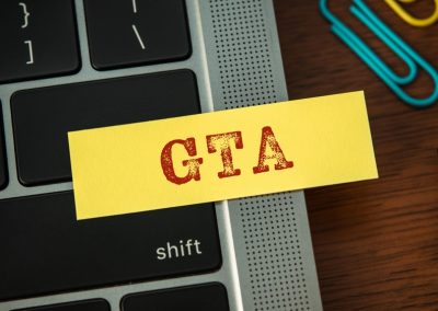 Ron DeSantis Just Used Trump's Own Words to Shoot Down His $5000 Check Plan There,Is,Sticky,Note,With,The,Word,Gta.,It,Is