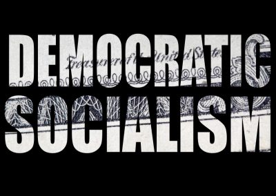 A Socialist Florida Senate Democrat Nominee Making $270,000 a Year Told the IRS It Was Above Her Now Democratic,Socialism,,United,States,Of,America,,Money,On,Black,Background