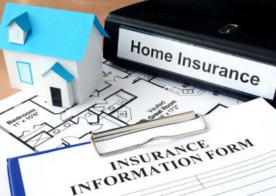 Ron DeSantis Saved Florida Homeowners Thousands of Dollars on Their Insurance Bills and Barely Anyone Noticed Model,Of,House,And,Folder,With,Home,Insurance.,Business,Concept