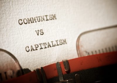 Ron DeSantis Just Called Out the Republicans Who Want to Fight Socialism With More Government Communism,Vs,Capitalism,Text,Written,With,A,Typewriter.