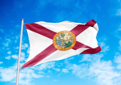 What Ron DeSantis Revealed About Byron Donalds Just Reordered the Entire Gubernatorial Race Florida,Flag,Waving,In,The,Wind,,Blue,Sky,Background
