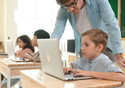 Ron DeSantis Drew a Line on AI in Schools and New York City Showed Everyone Why It Was Necessary Caucasian,Teacher,Helping,Energetic,Boy,Coding,Engineering,Prompt,While,Diverse