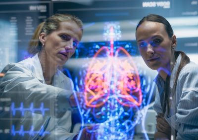 Ron DeSantis Called Out Big Hospital and Big Insurance for Doing This With AI Physician,And,Patient,Examine,Holographic,Body,Models.,Biosensors,And,Ai-driven