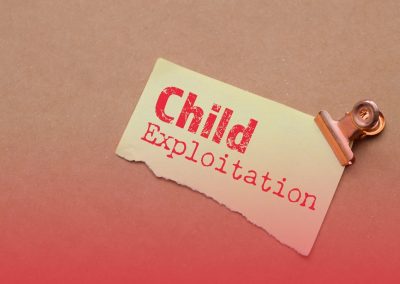 Social,Justice,Concept:,Child,Exploitation,Prevention,Warning