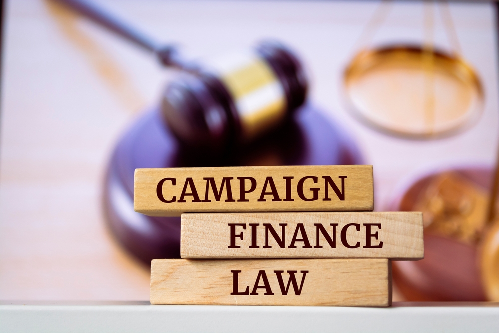 Wooden,Blocks,With,Words,’campaign,Finance,Law’.,Legal,Concept