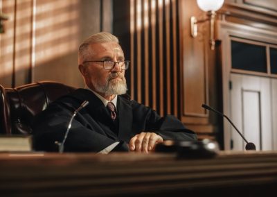 A Federal Judge Just Tossed the Left-Wing Lawsuit Against Florida Voter Verification With a Line That Has Democrats Fuming Court,Of,Law,And,Justice,Trial:,Portrait,Of,Impartial,Male